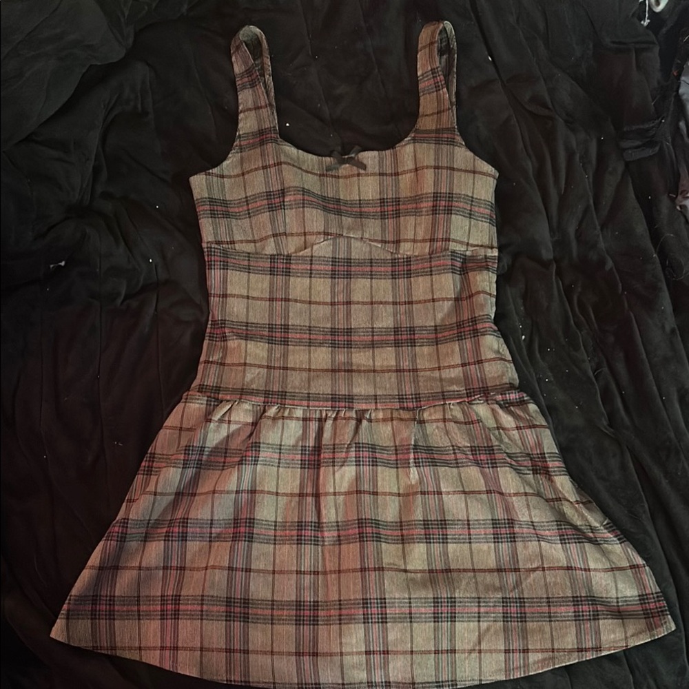 Madden Girl Plaid Mini Dress✨